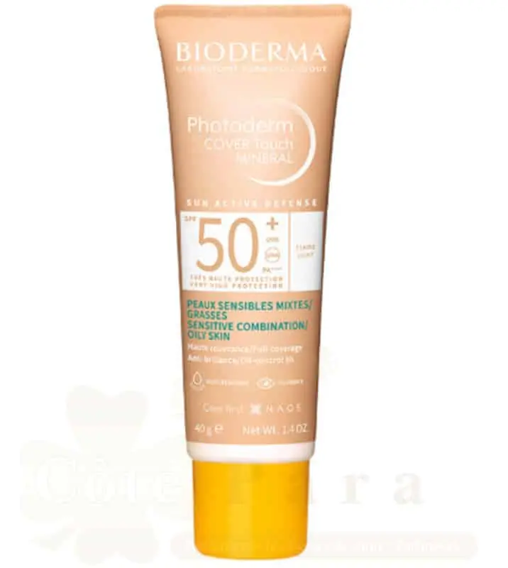 BIODERMA PHOTODERM COVER TOUCH TEINTE CLAIRE SPF50+ 40GR NEW