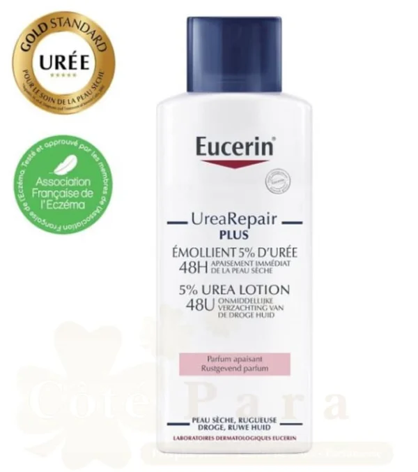 EUCERIN EMOLLIENT REPARATEUR 5% UREE PARFUMEE 250ML