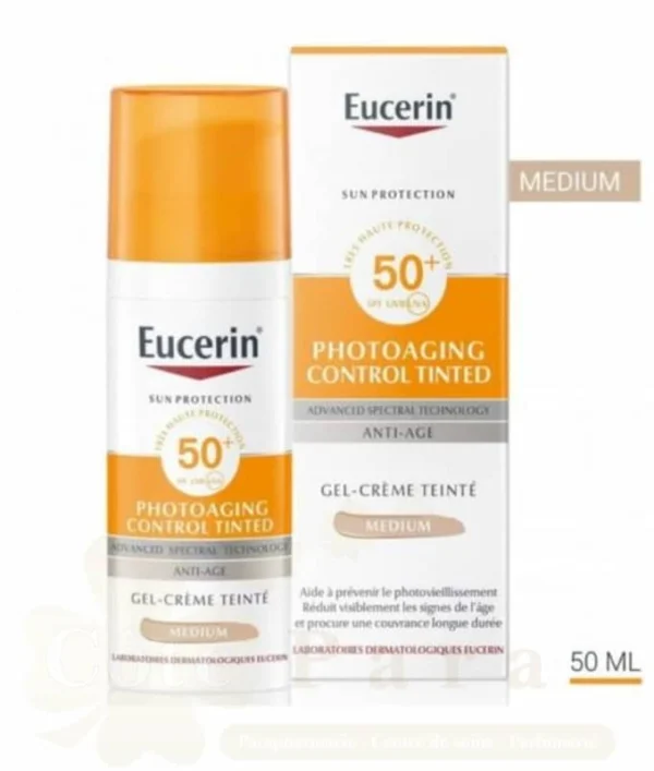 EUCERIN ECRAN SUN CREME VISAGE TEINTE 50ML NEW