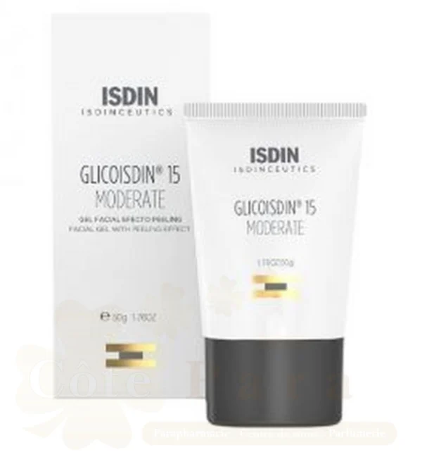 ISDIN ISDINCEUTICS GLICOISDIN 15 MODERATE GEL VISAGE 50G