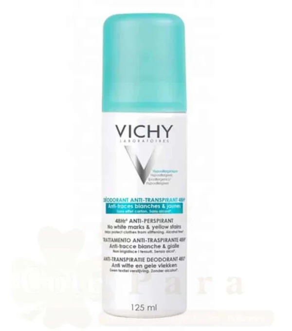 VICHY DEO AEROSOL 48H ANTI TRACES 125ML