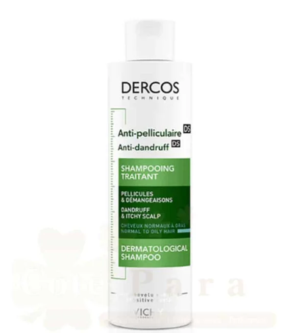 VICHY DERCOS SHP ANTI-PELLICULAIRE CHEVEUX GRAS 200ML